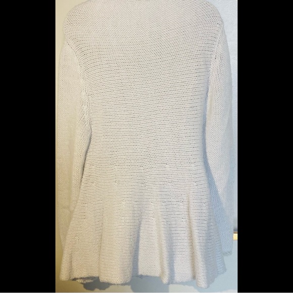 Sarah Pacini Knit Alpaca Blend Women's Cardigan light Gray One size fits all - Picture 2 of 4